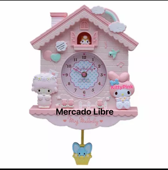 Hello Kitty Reloj Accesorio Decorativo