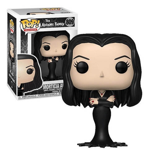 La Familia Addams Morticia Pop! Figura #809 Premium - Vinilo