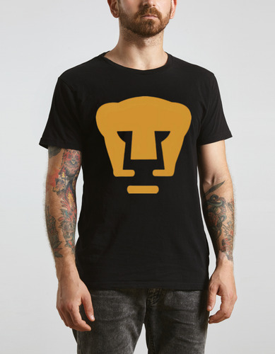 Playera Estampada Pumas Futbol Casual Para Hombre
