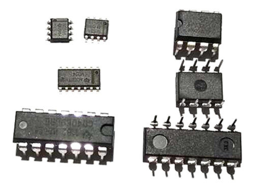 Optoacoplador Ne555 Smd Lm358 Smd Tea2025 Op Amp Timer, 65 U
