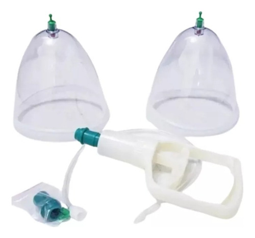 Set 2 Copas Vacum Breast Enlargement Bustos Y Gluteos 