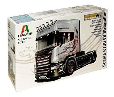 Italeri 5100039061: 24scania R730streamline 4x2figuras