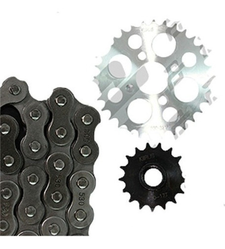 Kit De Sprocket Cadena Reforzada 530h-74l 32t 21t Atv-180