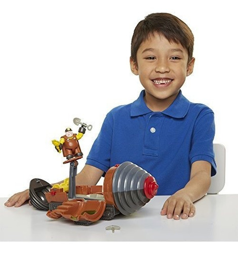The Incredibles 2 Tunneler Vehicle Play Set Con Junior Super