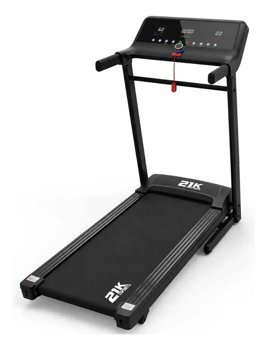 Trotadora Eléctrica 14km/h K900 Plegable Negro