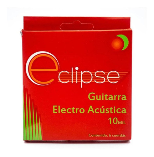 Jgo. De Cuerdas De Acero P/ Guitarra Electroacustica Eclipse