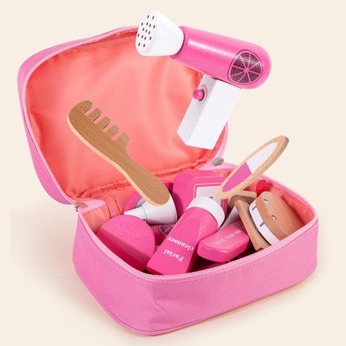Juega De Maquillaje De Belleza De Belleza De Madera Juego De