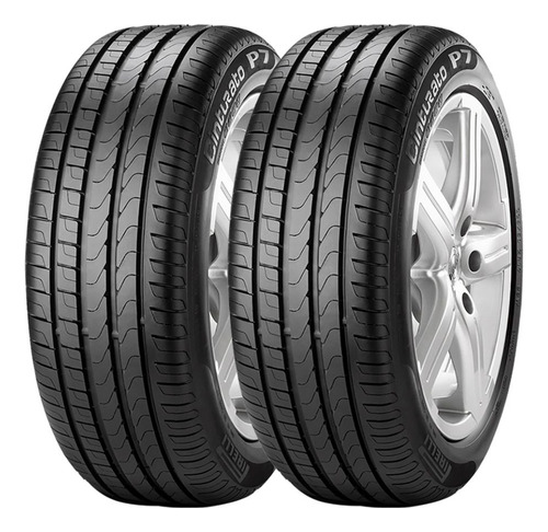 Kit 2 Pneus Pirelli Aro 16 205/55r16 Cinturato P7 91v