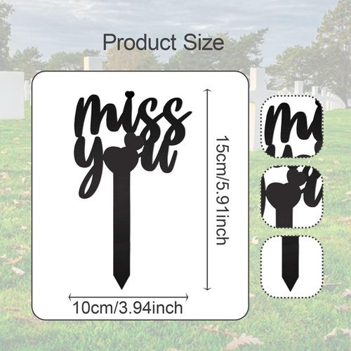 Memorial Grave Marker Sympathy Lightweight Yard 15 Cm X 10 C