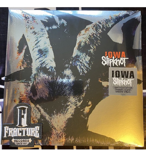 Slipknot - Iowa Vinyl Verde Transparente Lp