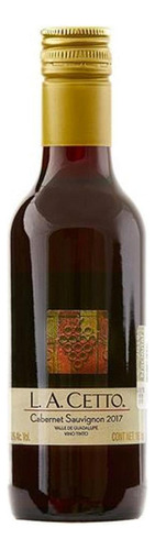 Pack De 2 Vino Tinto L.a. Cetto Cabernet Sauvignon 187 Ml