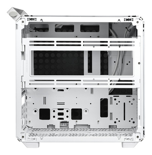 Gabinete Cooler Master Q500 Qube 500 Flatpack Q500-wgnn-s00 Color Blanco