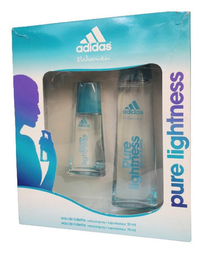 Imagen 3 de 3 de Pperfume adidas Pure Lightness 2 En 1 30ml+75ml Damas