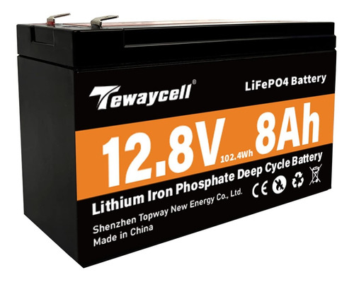 Tewaycell Bateria Recargable Ciclo Profundo Lifepo4 Fosfato