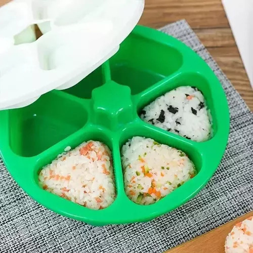 M Molde De Sushi De 6 Furos Onigiri Press Ball Rice Ball