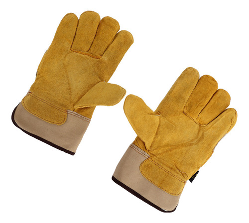 Guantes De Trabajo De Seguridad, Piel De Vacuno, Anticongela