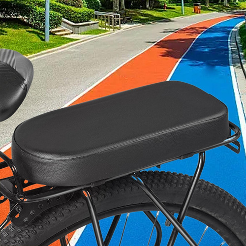 Cojín De Esponjas De Asiento Trasero Bike Sillín Trasero