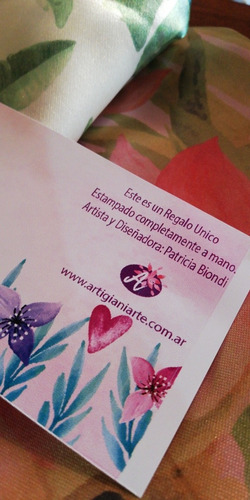 Pañuelos Estampados A Mano X 10