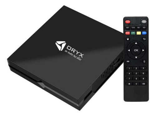 Oryx Tv Box 6k - Streaming Smart Con Netflix Y Más Negro Estándar