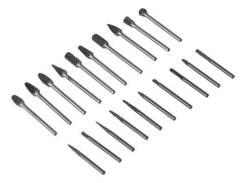 Conjunto De Arquivos: 20 Unidades De Carboneto De Tungstênio