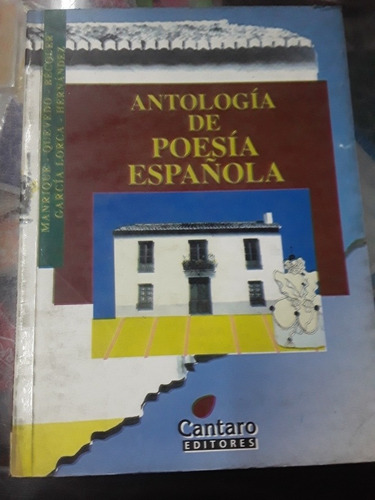 Antologia De Poesía Española - Cántaro Editores 