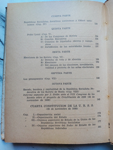 Imagen 8 de 9 de Derecho Constitucional Sovietico. Segundo Quintana. 52827