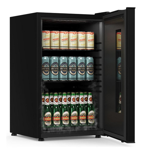 Cervejeira One Inverter 98l Preto Vn12tpp 220v Metalfrio