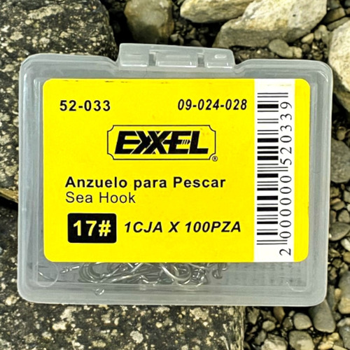 Anzuelo #17 Set 10 Piezas Exxel