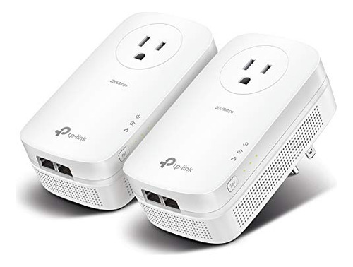 Adaptador Powerline Tp-link Av2000 - 2 Puertos Gigabit, Ethe