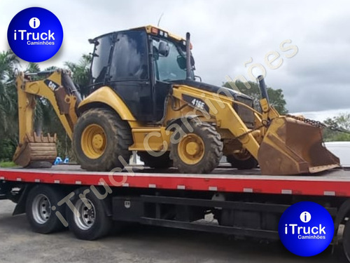 Retroescavadeira 416e Caterpillar 4x4 Ano 2015 C/ 5.700 Hor.