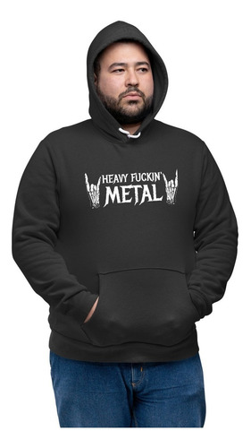 Sudadera Merch Rock 2xl Unisex Capucha Heavy Metal