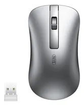 Comprar Mouse Inalámbrico Ratón Silencioso Ergonómico Y Recargable Para Oficina Gaming Ratón Ultra-thin 2.4g Usb Color Plateado