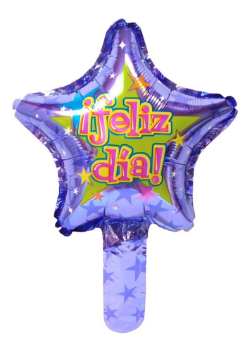 Globo Feliz Día Metalizado