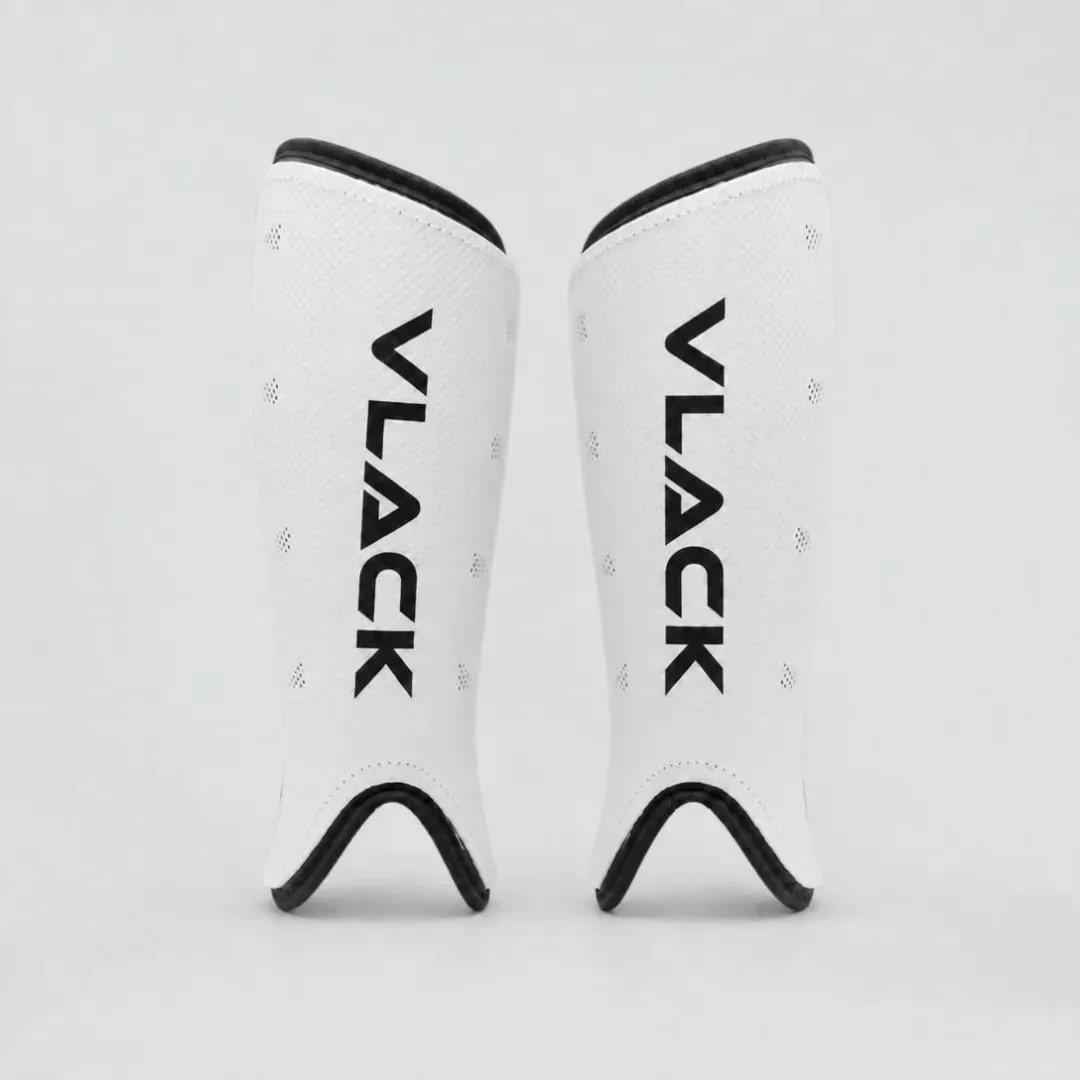 Canilleras Vlack Bumpers Importadas Color Blanco Talle L