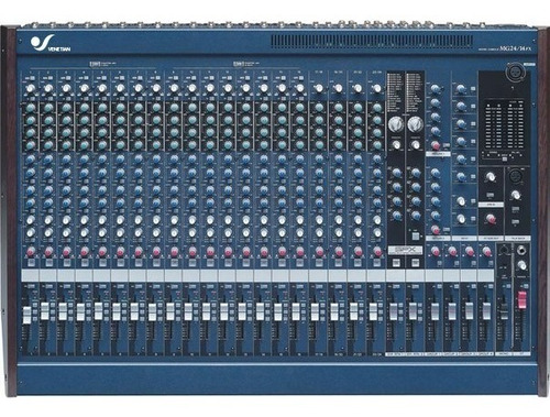 Imagen 1 de 1 de Venetian Audio Mg24 14fx Consola Mixer Sonido Efectos Dsp