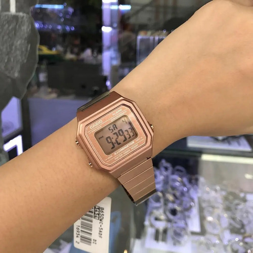 Reloj Casio Retro Vintage B-650wc Rose Gold | Envío gratis