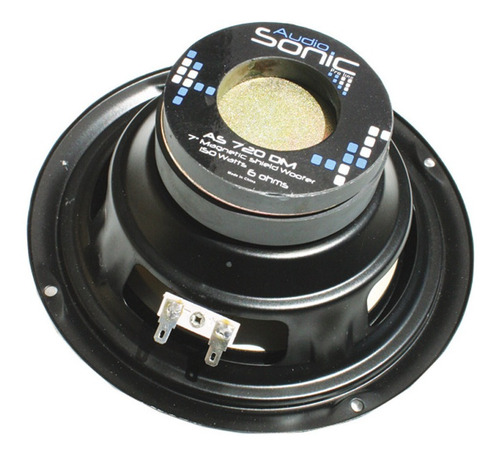 Parlante Woofer De 7 Pulgadas Ala De Caucho 6 Ohms 120w