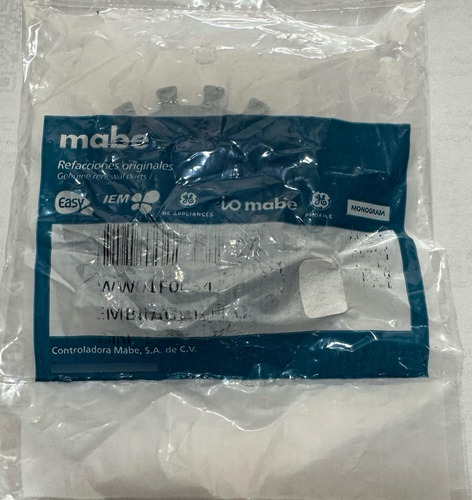 Embrague Fijo Para Lavadora Mabe Original 228c2415p001