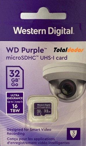 Imagem 4 de 5 de Kit 2 Cartão Micro Sd 32gb 16tbw Intelbras Classe 10 Mibocam