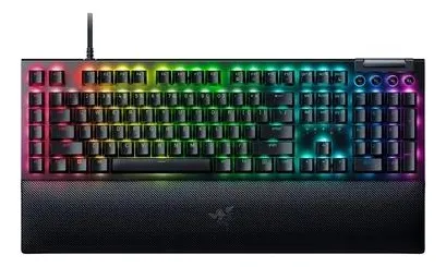 Teclado Mecánico Razer Blackwidow V4 Rgb Switch Verde Negro