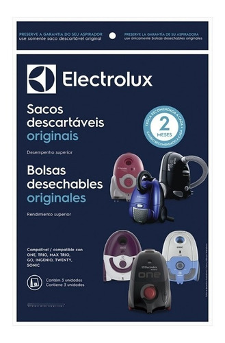 Pack De Bolsas De Aspiradora Electrolux  Ingenio - Palermo