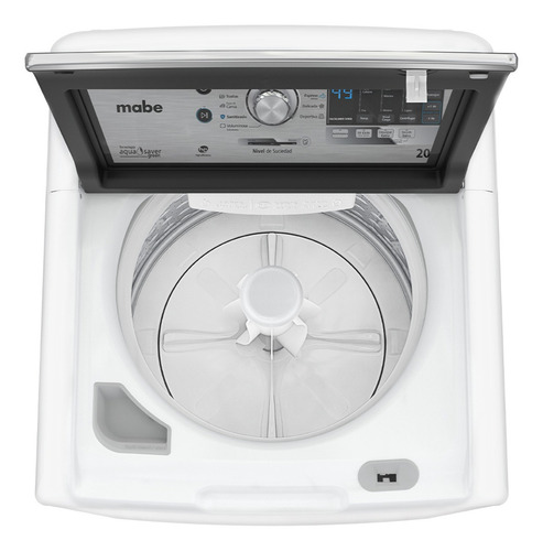 Lavadora Automática Aqua Saver 20kg Mabe Lmh70211wbab0 Color Blanco