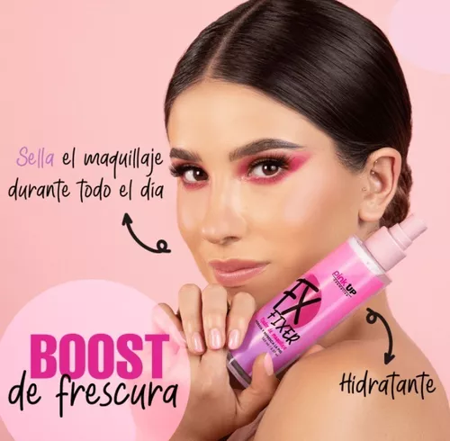 Fijador Maquillaje Fx Fixer Pink Up Original Nuevo