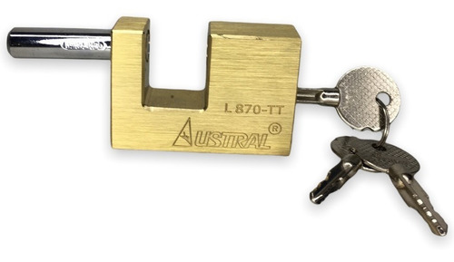 Candado De Latón Para Cortina Ccl 870 Tt Austral 201663
