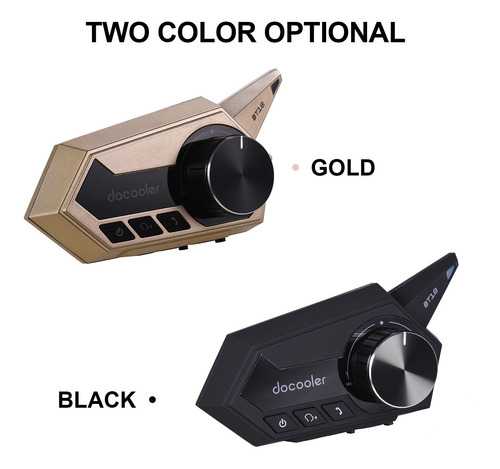 Imagen 6 de 6 de Docooler - Auriculares Inalámbricos Para Casco De Motociclet