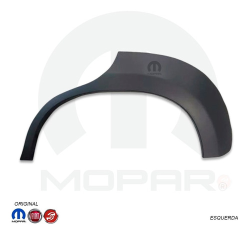 Par Moldura Paralama Novo Uno 2014 Way Fiat Mopar Original
