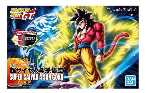 Maqueta Super Saiyan 4 Goku Dragon Ball Gt Bandai