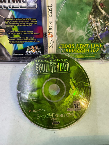 Legacy Of Kain Soul Reaver | Sega Dreamcast Original (Usado)