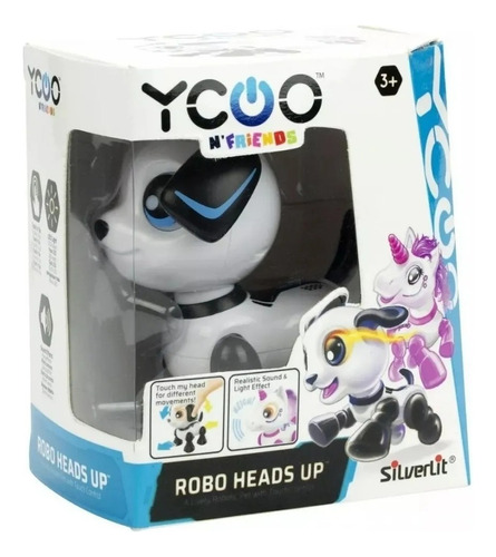 Robo Heads Up Robot Interactivo 88523 Silverlit Color Perro Personaje Color