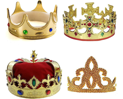 Tigerdoe Kings Crown - 4 Pack - Royalreycorona  Y Princess